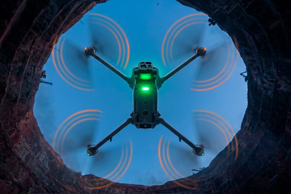Drone BIRDS em mineração